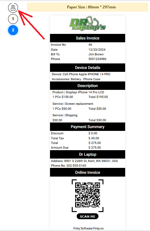 Invoice Template no 2